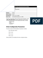 Driver Configuration Parameters: File Manufacturer Supported Protocols Platform Driver Version Dependencies Driver Date