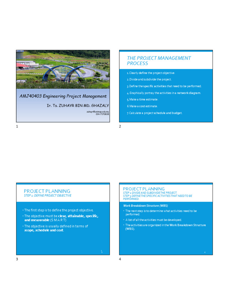 Project Planning and Scheduling | PDF | Project Management