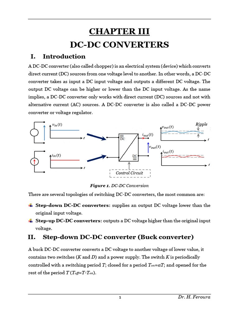 Understanding DC-DC Converters | PDF | Power Electronics | Direct Current