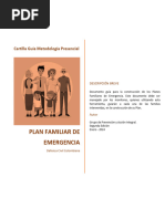 Guía para Plan Familiar de Emergencia | PDF | Riesgo | Defensa Civil