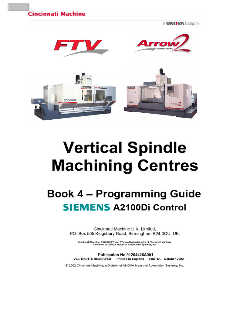 Book 4 - Programming Guide: A2100Di Control | PDF | Computer Program ...