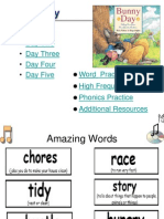 Day One Day Two Day Three Day Four Day Five Word Practice High Frequency Words Phonics Practice Additional Resources