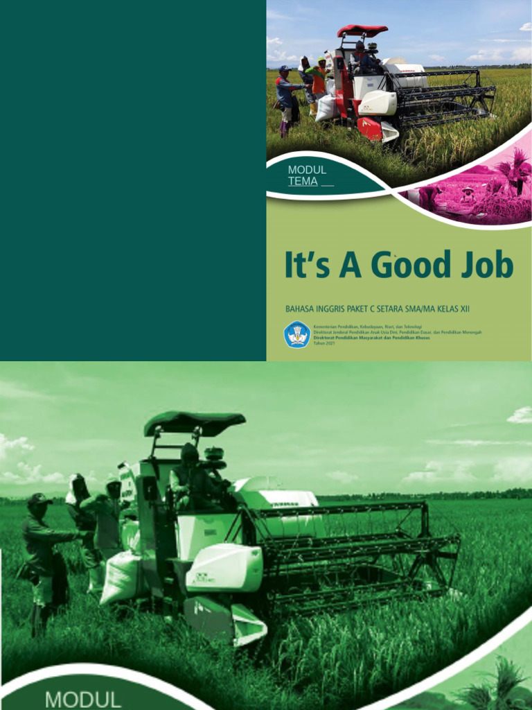 Modul Pembelajaran: It's A Good Job | PDF