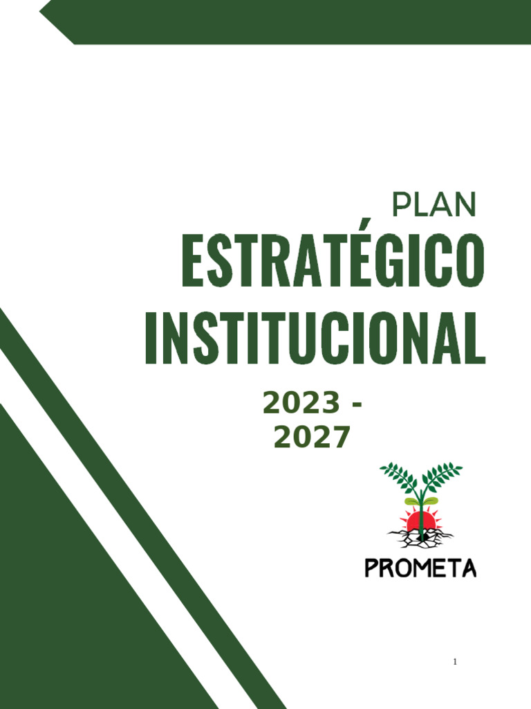 Pei Prometa 2023 2027 | PDF | Sustentabilidad | Pobreza