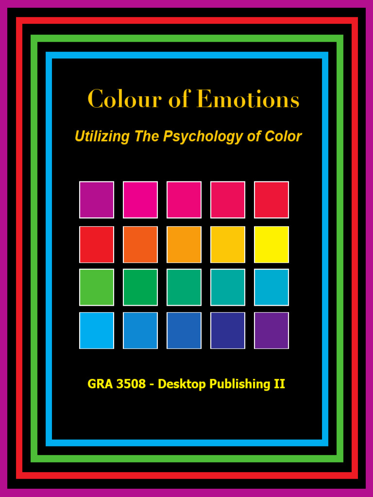 Color Psychology and Emotions Guide | PDF | Color | Green