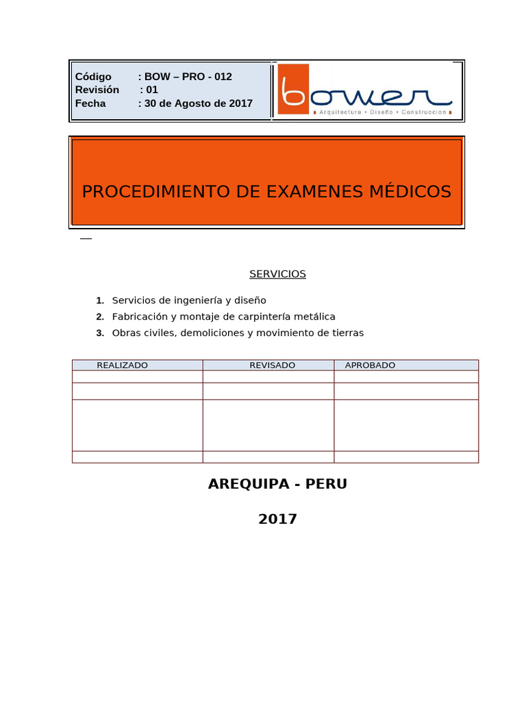 Steps Examenes Medicos