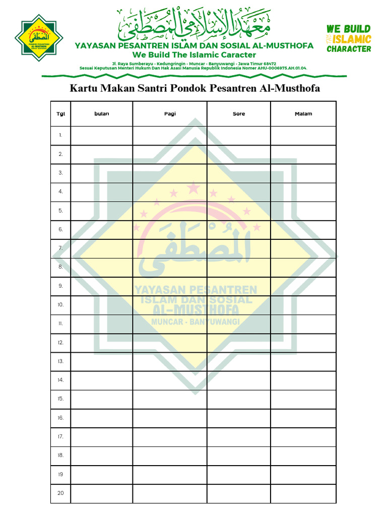 Blue Playful School Time Table A4 Document | PDF
