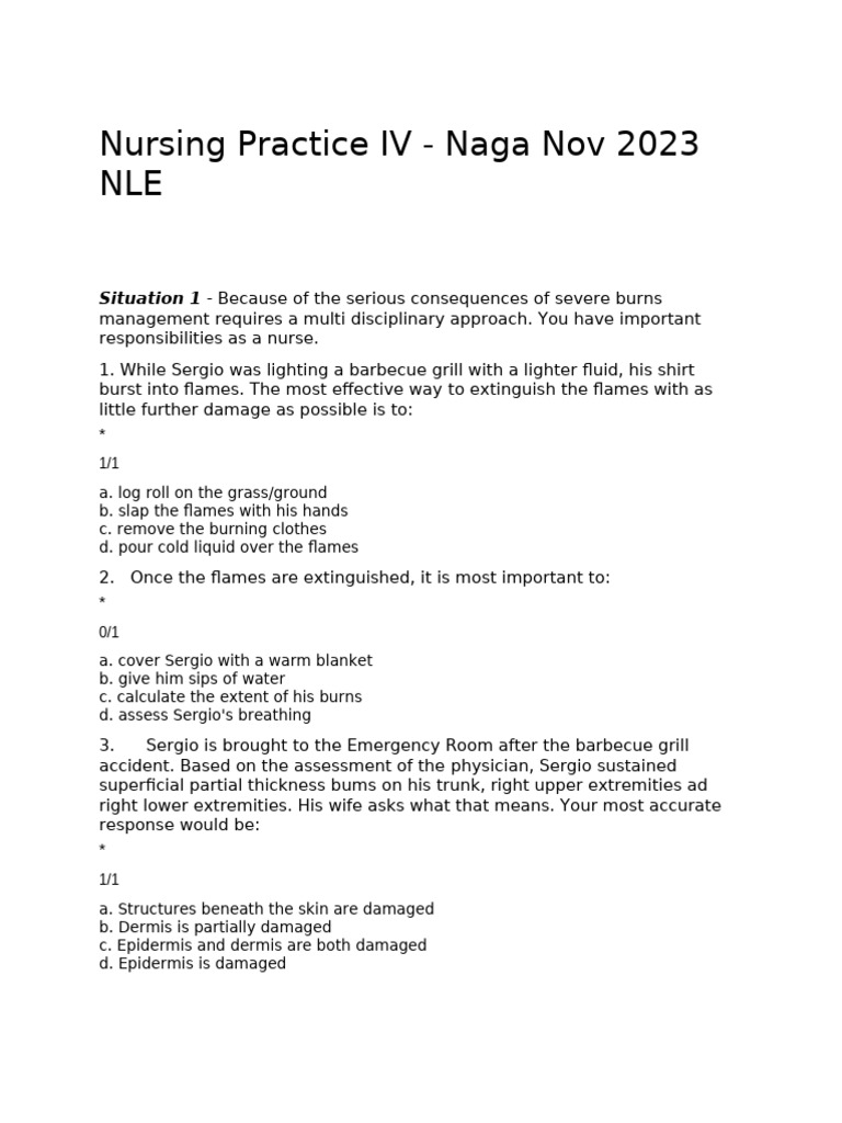 Nursing Practice IV | PDF | Emergency Management | Colorectal Cancer