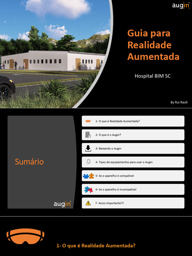 Guia Prático de Realidade Aumentada Augin | PDF | Realidade aumentada ...