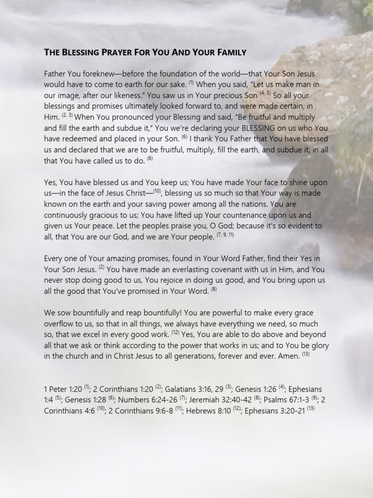 Blessings Through Hebrews 8:10-12 | PDF | Religion & Spirituality