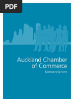 Auckland Chamber of Commerce Membership