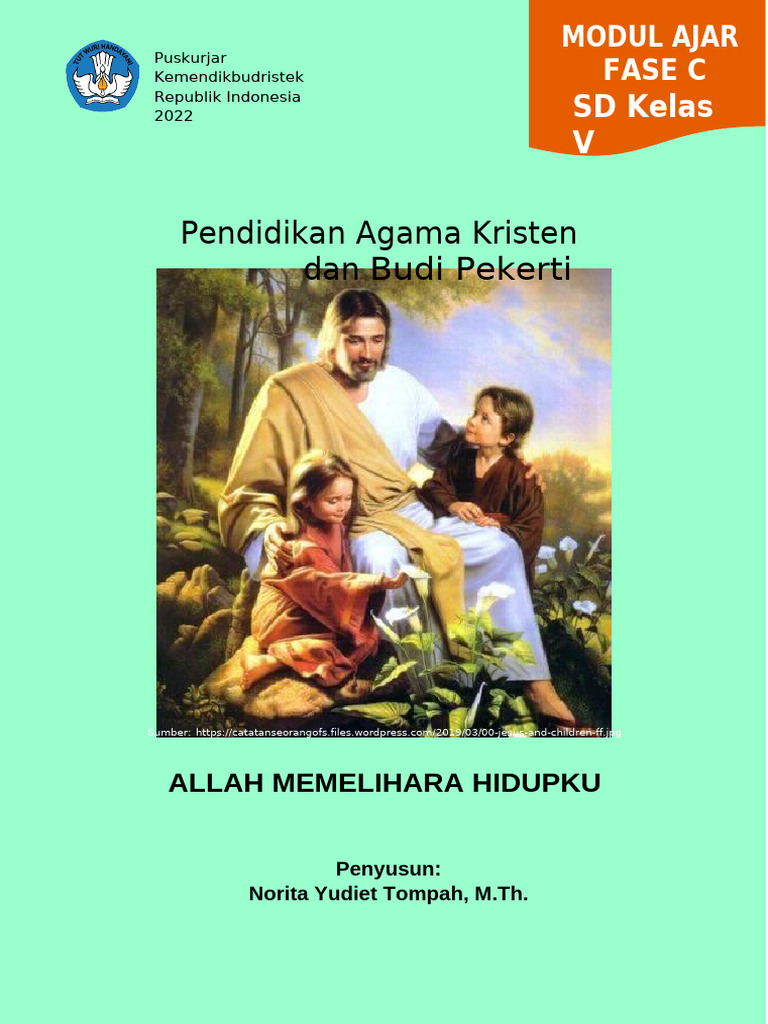 Modul Ajar PAKBP Kelas 5- Allah Memelihara Hidupku - Fase C | PDF