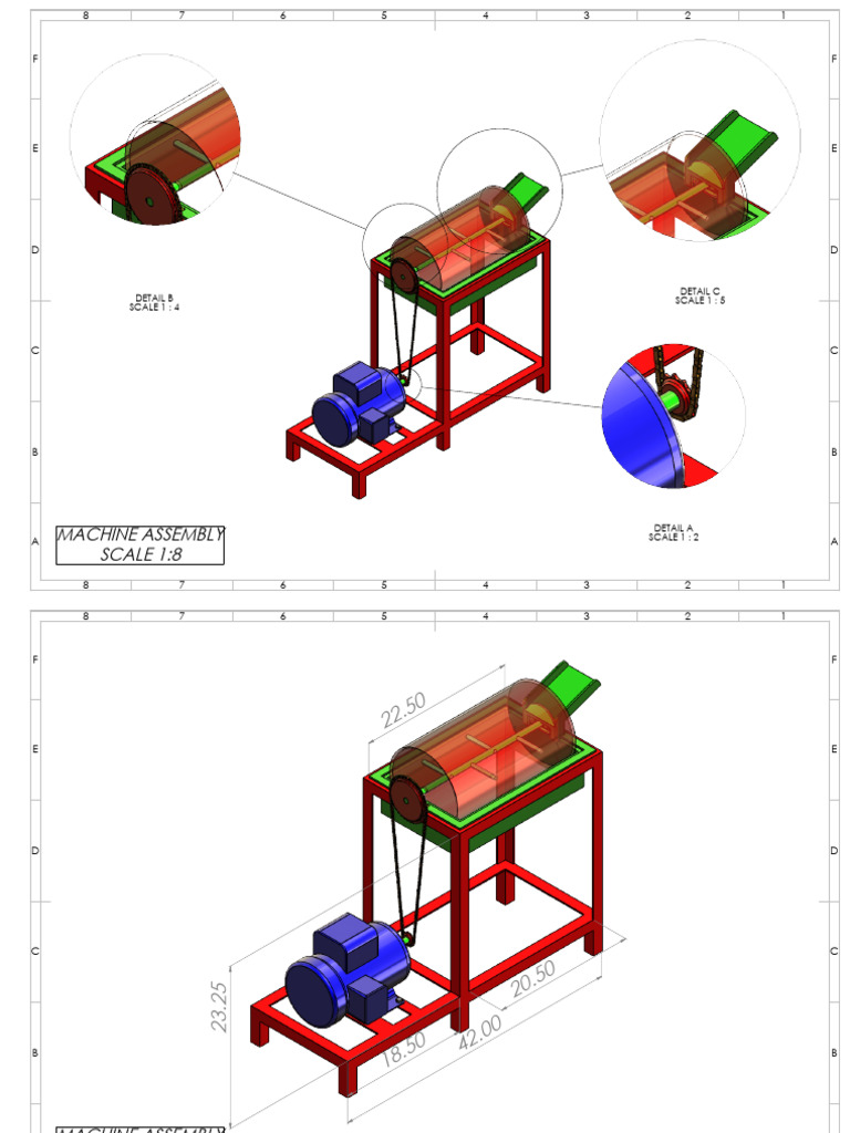Machine Assembly Chain Drive Pdf Manufactured Goods Mechanical