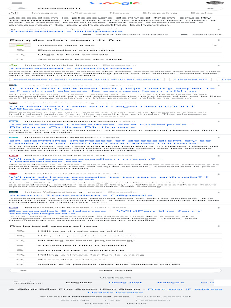 Zoosadism - Google Search | PDF | Cruelty To Animals | Injustice