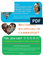 Chinese Immersion Flyer