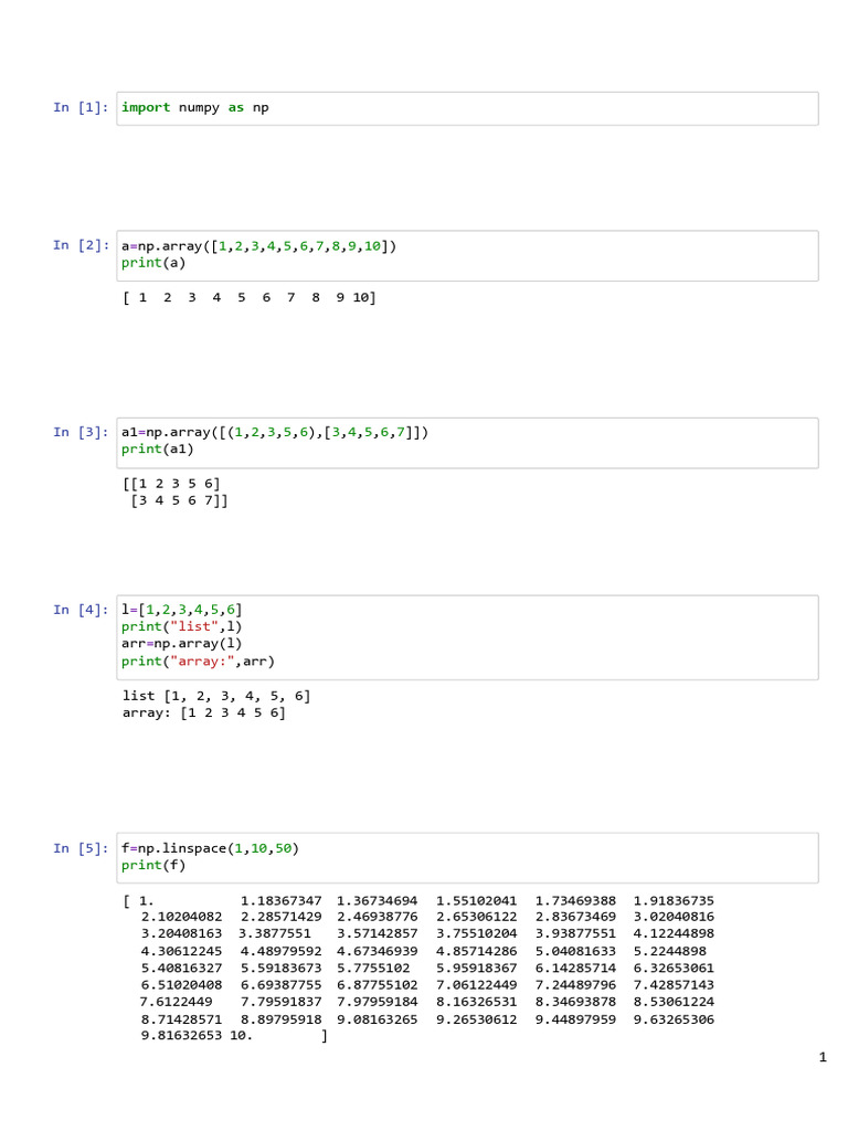 Numpy and Pandas Library Assignments | PDF | Regression Analysis ...