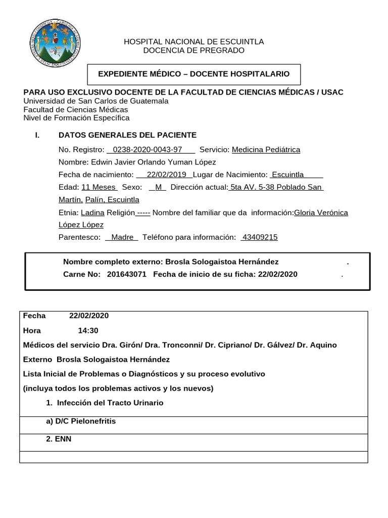 HC1 | PDF | El embarazo | Medicina