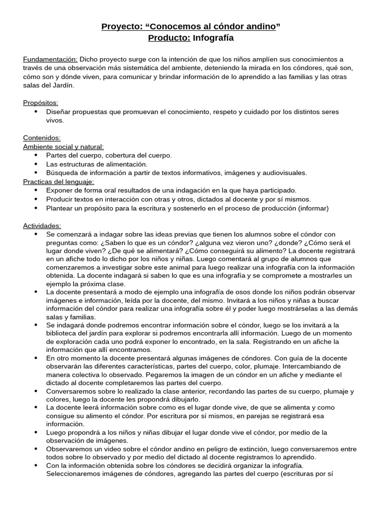Condor Andino | PDF | Infografia | Comunicación humana