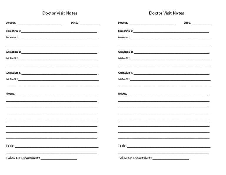 Doctor Notes | PDF