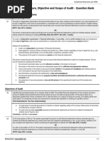 CA Inter Auditing & Ethics Notes | PDF