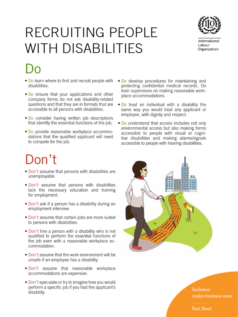 Best Practices for Hiring Disabled Workers | PDF | Employment | Disability