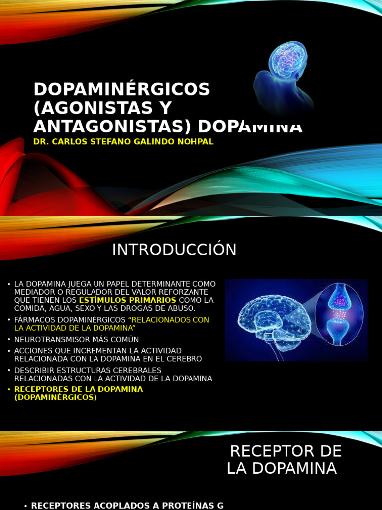 Dopaminã Rgicos | PDF | Dopamina | Medicina CLINICA