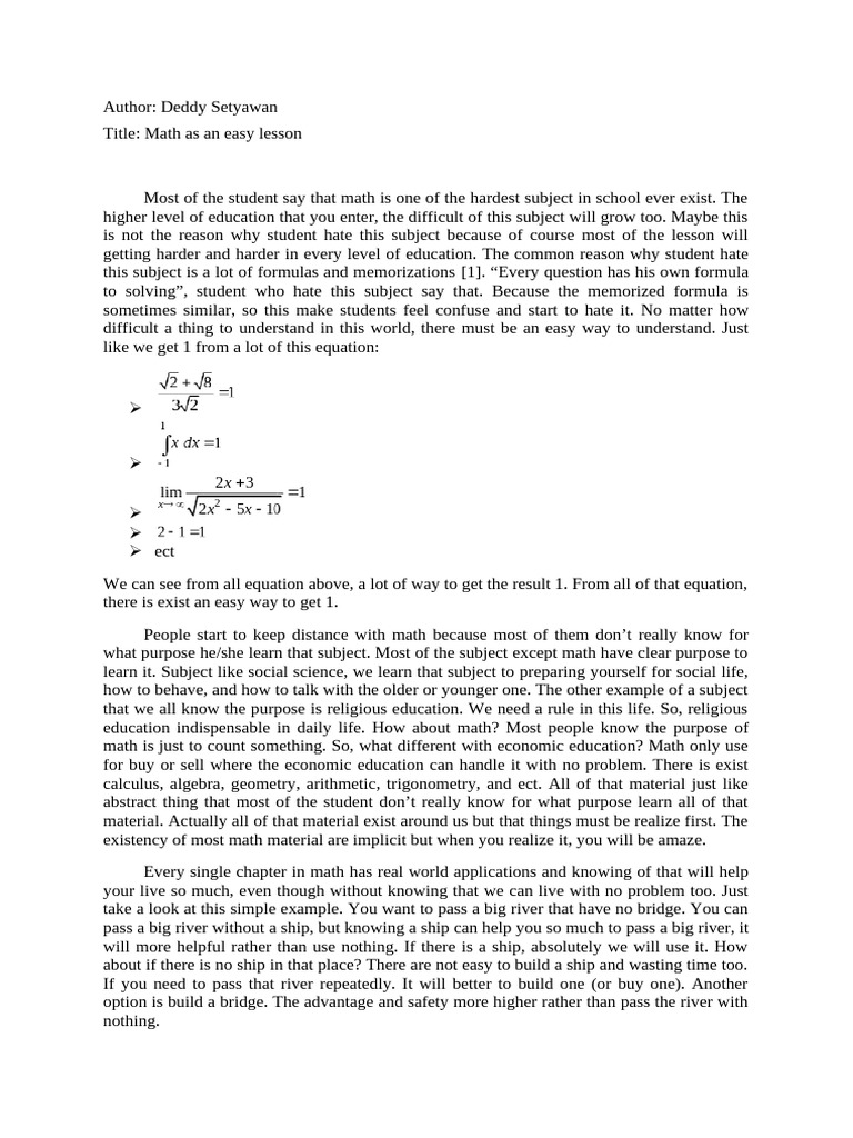 Understanding Math Made Easy | PDF | Mathematics