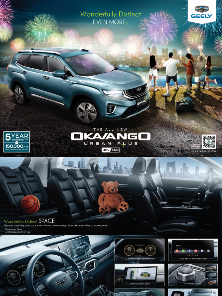2021 Geely Okavango Urban Plus | PDF