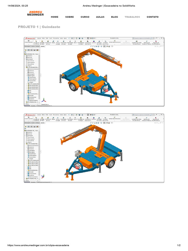Curso Completo de SolidWorks Medinger | PDF | Negócios