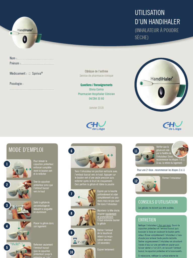 Depliant Handihaler | PDF