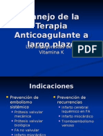 Tratamiento Anticoagulante