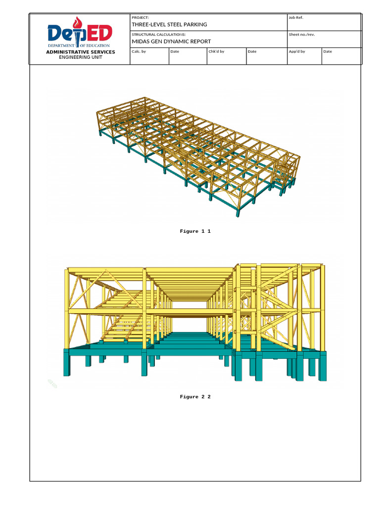 MIDAS Structural Calculations Report | PDF | Structural Engineering ...