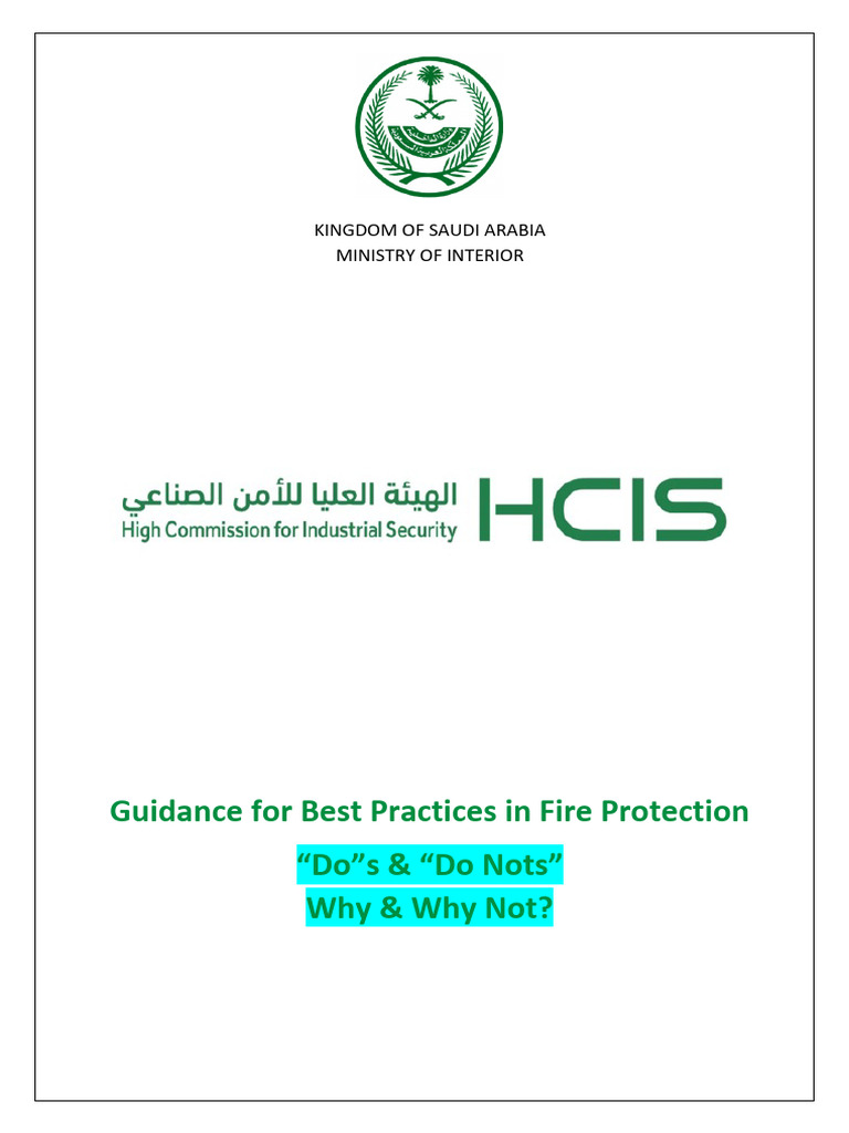 Safety Fire Protection Guidance v12 | PDF | Fire Sprinkler System | Pump
