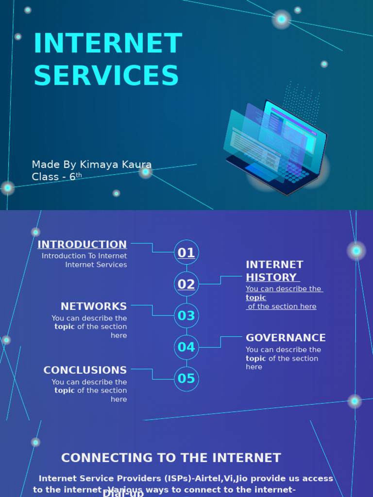 Overview of Internet Services | PDF | Internet | Internet Service Provider