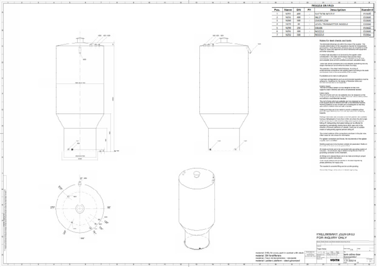 1.31-093214 BrokeTower 2000m3 Outline Drawing | PDF