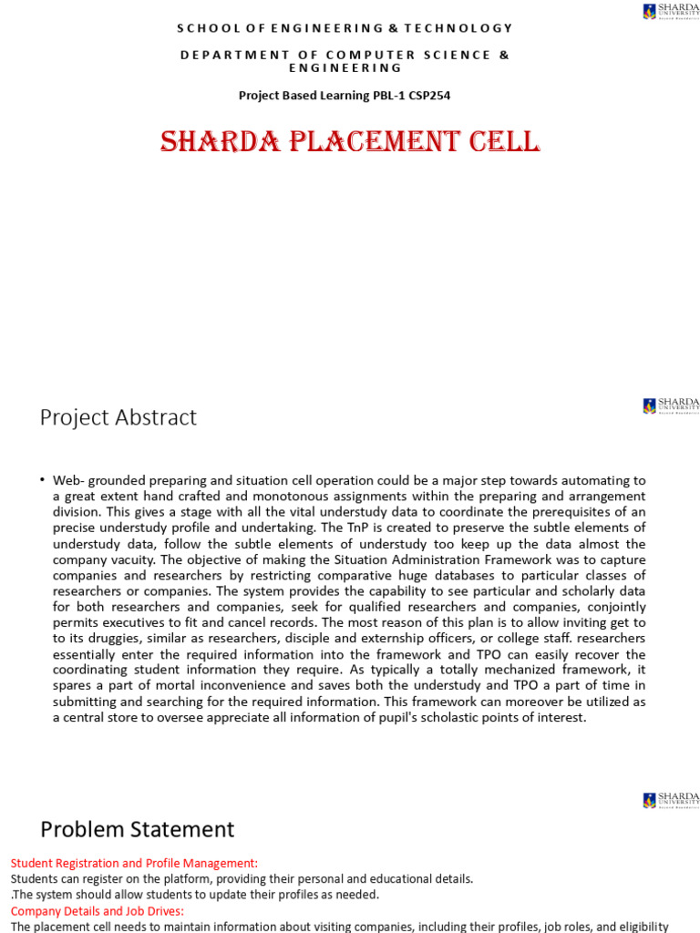 Automated Student Placement System | PDF | Mobile App | Usability