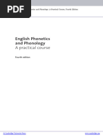 English Phonetics and Phonology - Peter Roach | PDF