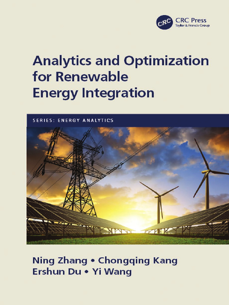 Analytics and Optimization For Renewable Energy Integration Compress ...