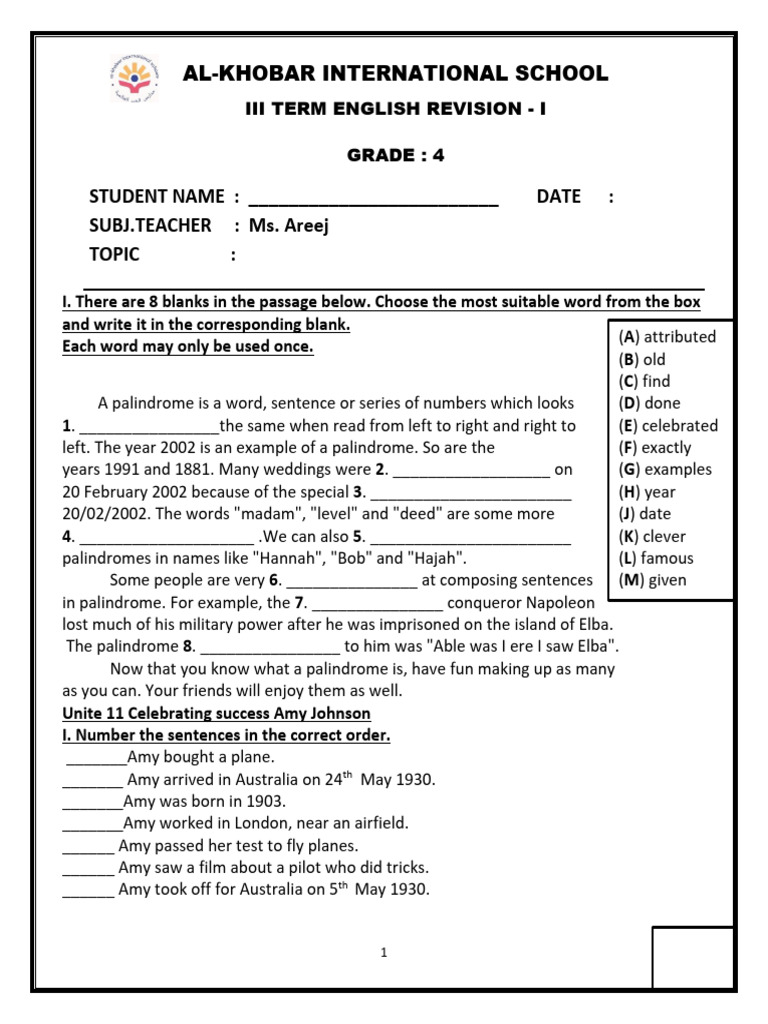 English revision 3 | PDF | Aunt Em | Dorothy Gale