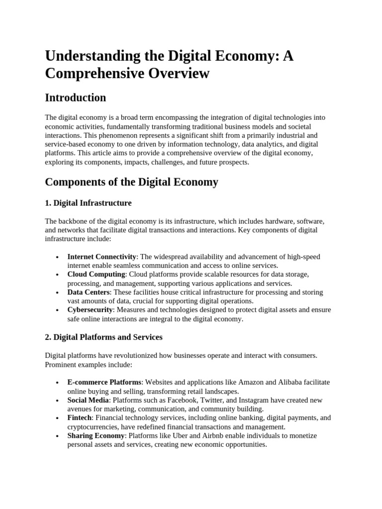 Understanding The Digital Economy | PDF | Security | Computer Security