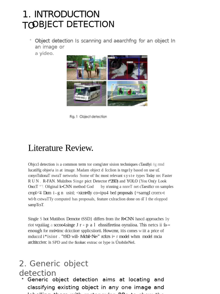 Object Detection With Deep Learning 221232297 1 | PDF | Scientific ...