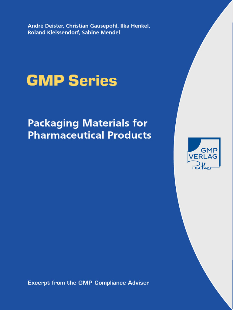Pharmaceutical Packaging Materials Guide | PDF | Packaging And Labeling ...