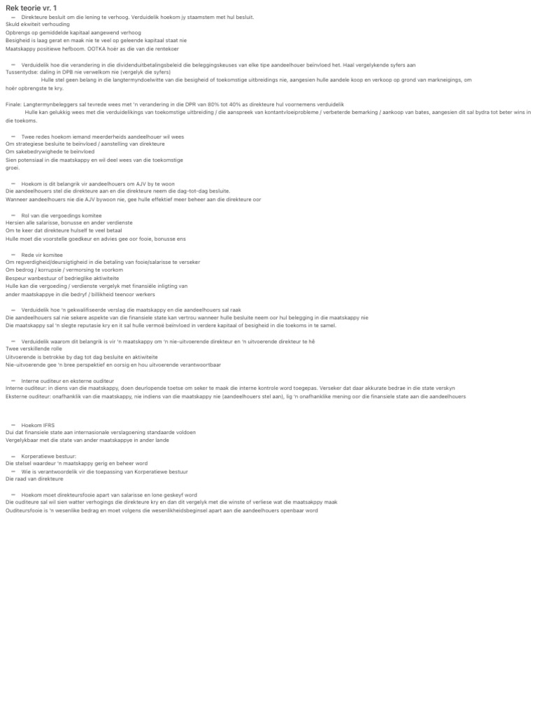Rek Teorie Vr. 1 | PDF