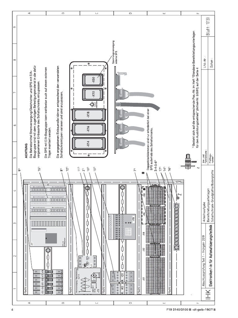 Esquema Eléctrico - Elektrisches Schema | PDF