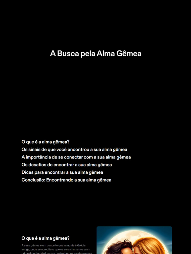 Sua Alma Gemea Leitura Importante Sua Alma Gemeapdf Pdf