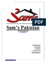 Sam's Pakistan: We Build Relationships