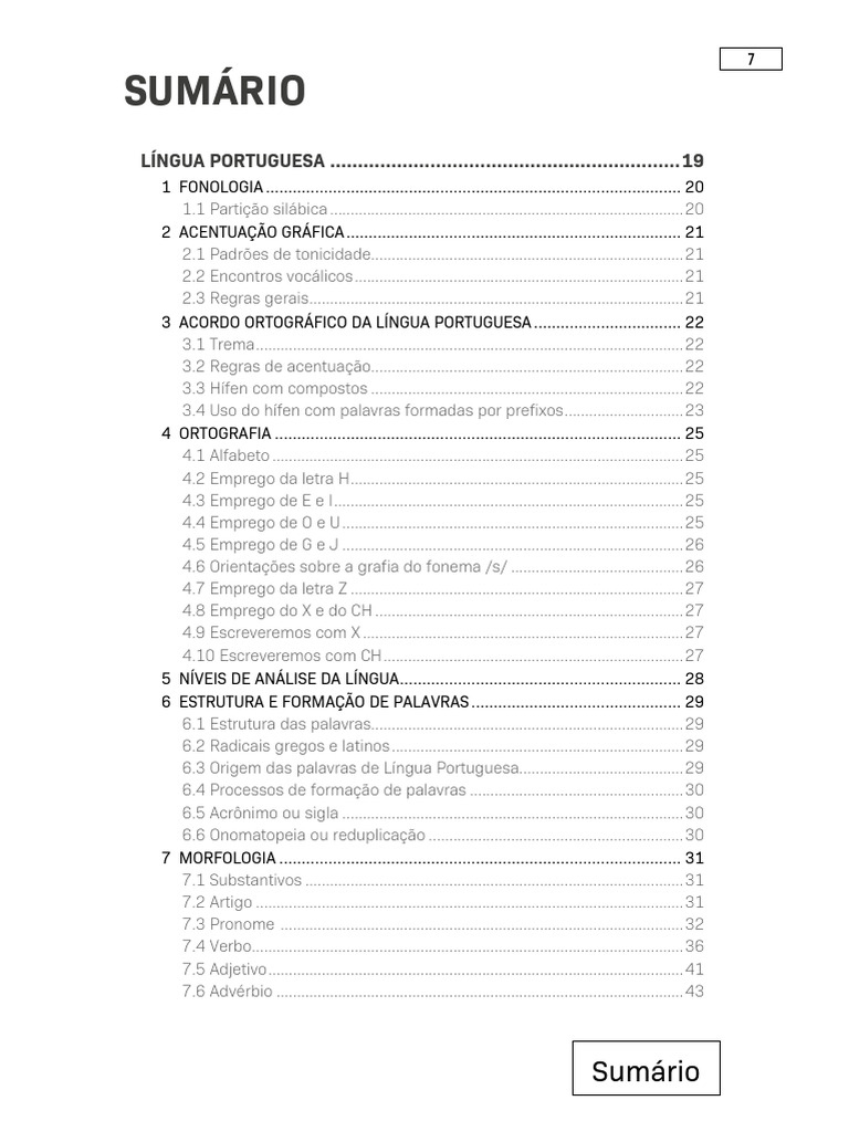 SUMÁRIO | PDF