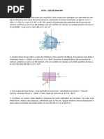 Lista3 - Leis de Newton