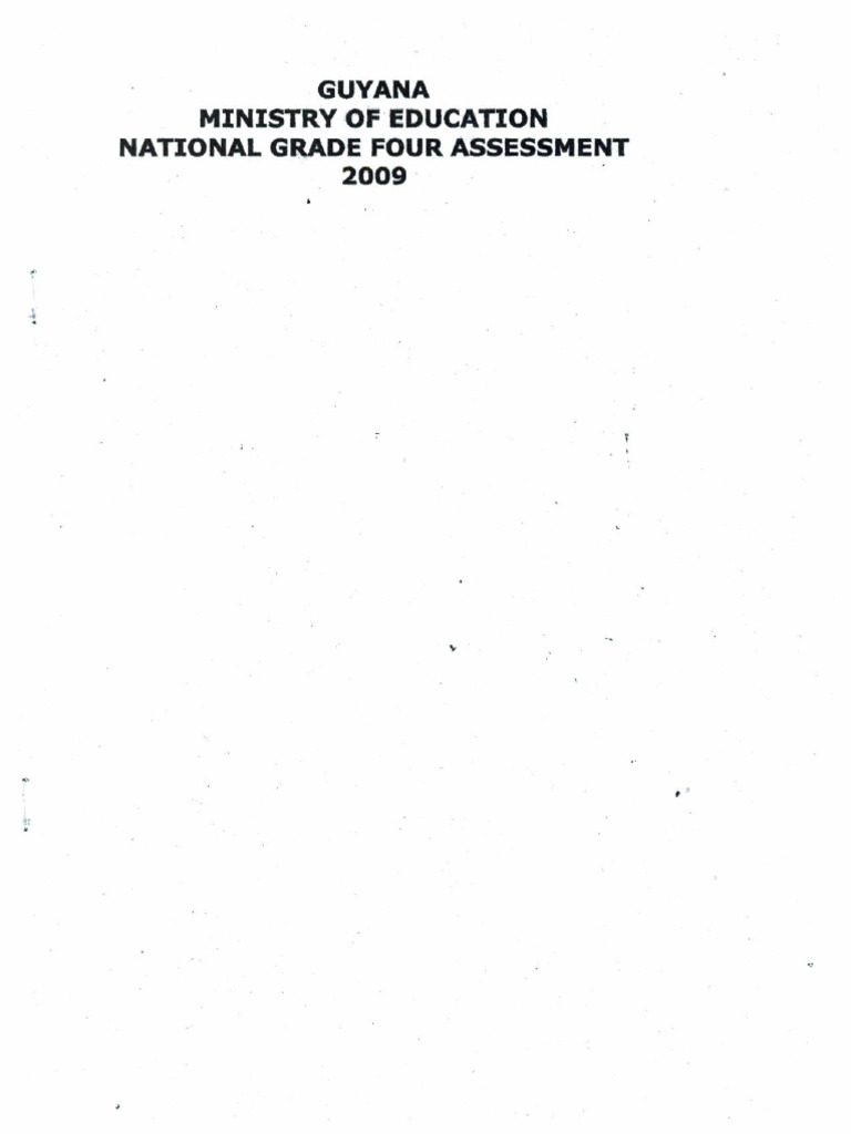 National Grade 4 Assessment 2009 Mathematics P1 Pdf2 Pdf
