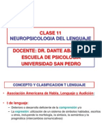 Clase 11 Neuropsicologia Del Lenguaje